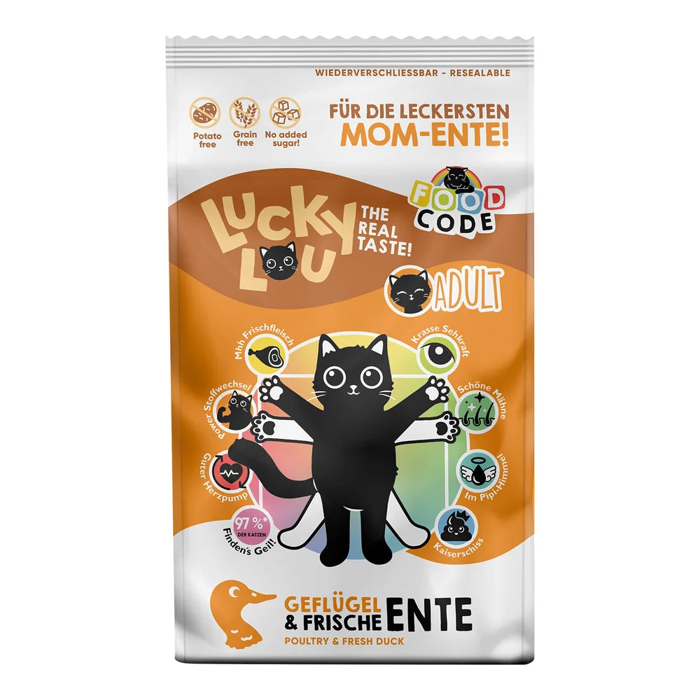 Lucky Lou Food Code Adult Geflügel & Ente