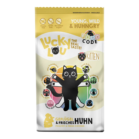 Lucky Lou Food Code Kitten Geflügel & Huhn