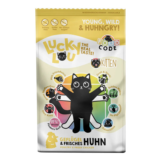 Lucky Lou Food Code Kitten Geflügel & Huhn