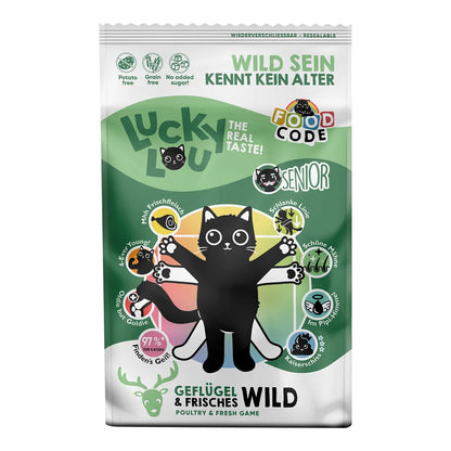 Lucky Lou Food Code Senior Geflügel & Wild