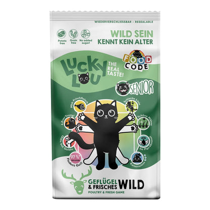 Lucky Lou Food Code Senior Geflügel & Wild