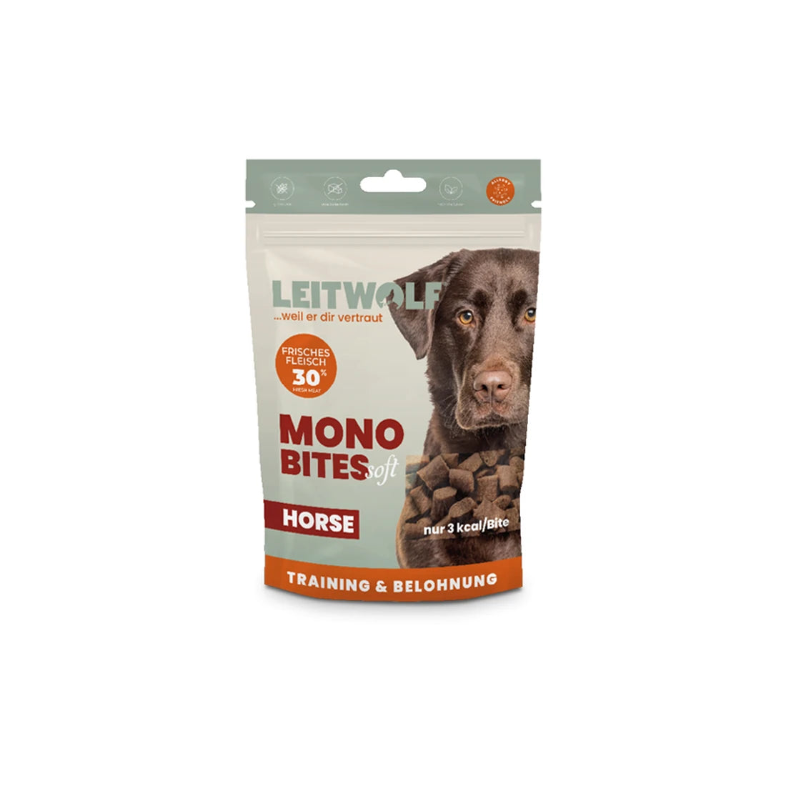 Leitwolf Mono Bites Horse