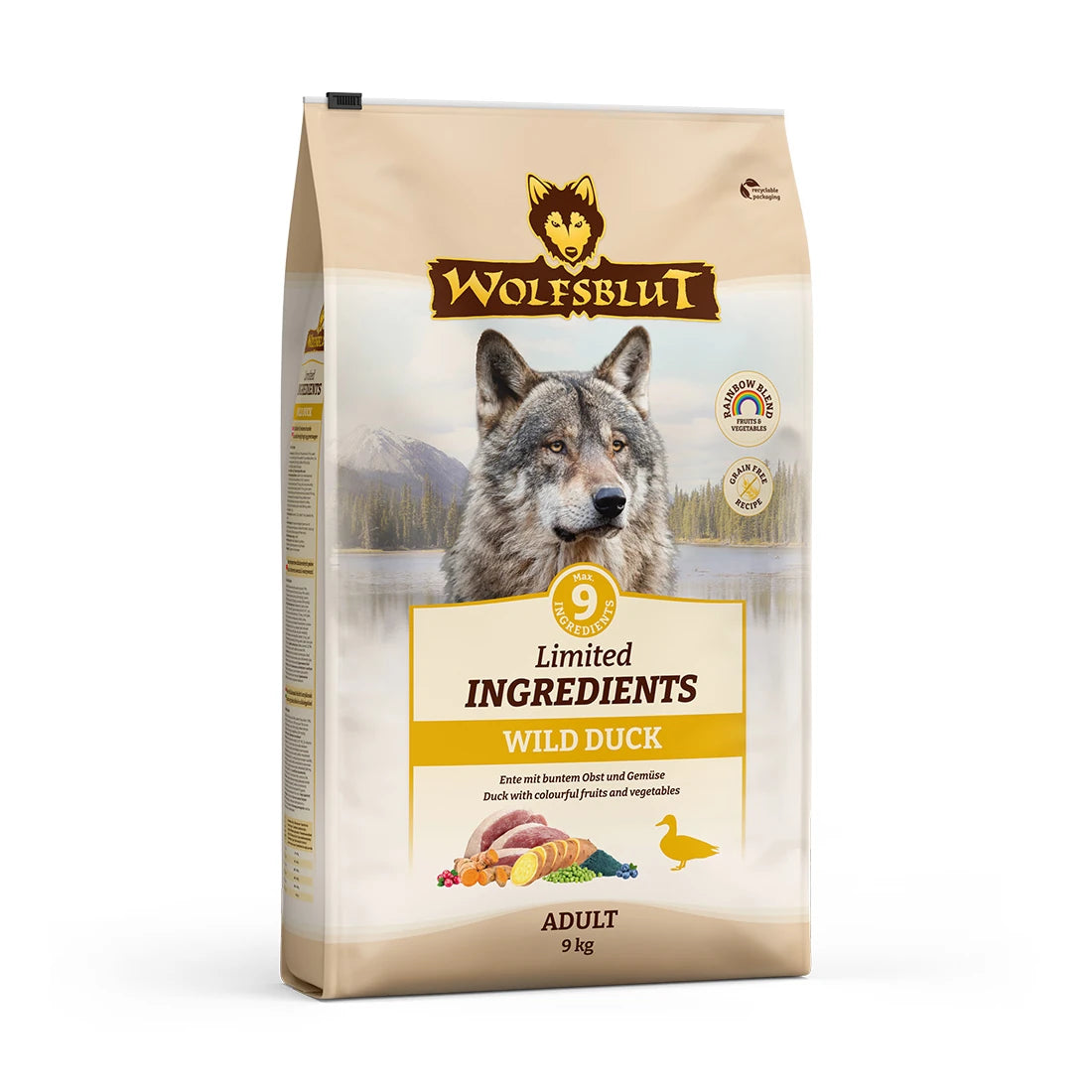 Wolfsblut Limited Ingredients Wild Duck Adult - Ente mit Kartoffel