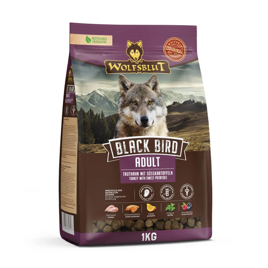 Wolfsblut Black Bird Adult - Truthahn mit Süßkartoffel