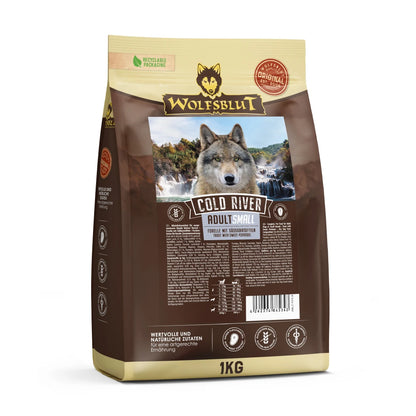 Wolfsblut Cold River Small Breed - Forelle mit Süßkartoffel