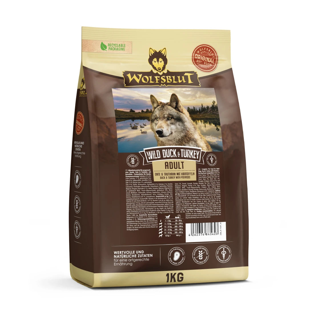 Wolfsblut Wild Duck & Turkey - Ente und Truthahn