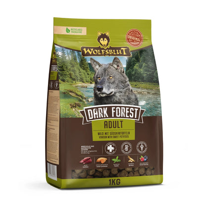 Wolfsblut Dark Forest Adult - Wild mit Süßkartoffel