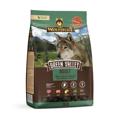 Wolfsblut Green Valley Adult - Lamm & Lachs mit Kartoffel