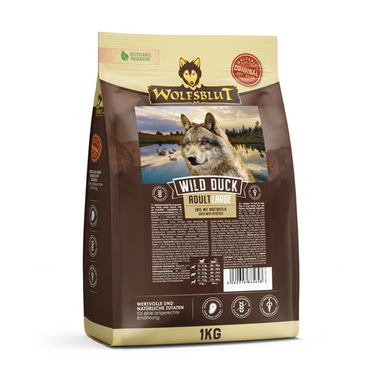 Wolfsblut Wild Duck Large Breed - Ente mit Kartoffel