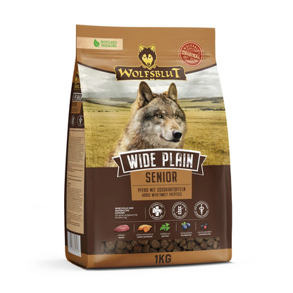 Wolfsblut Wide Plain Senior - Pferd mit Süßkartoffel