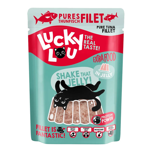 Lucky Lou EXTRA FOOD Thunfischfilet in Jelly 70g Pouch