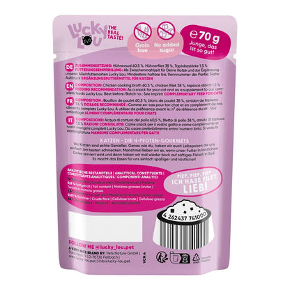 Lucky Lou EXTRA FOOD Hühnerfilet in Jelly 70g Pouch