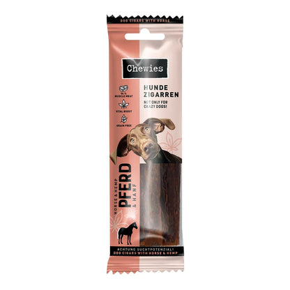 Chewies HUNDEZIGARREN Pferd & Hanf 75g