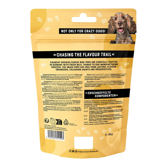 Chewies KÄSEPOPS Natural 35g