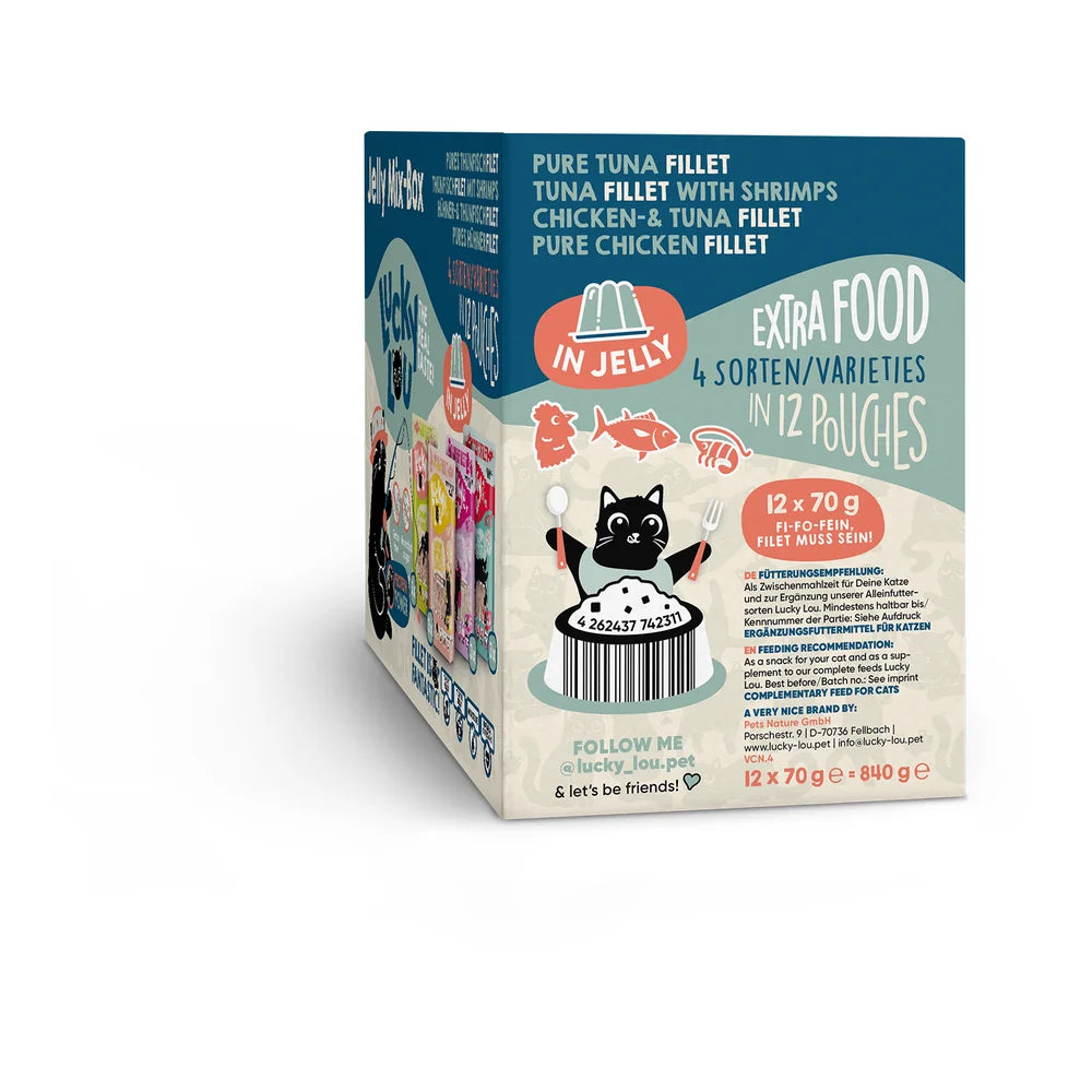 Lucky Lou EXTRA FOOD Jelly-Mix-Box 12x70g