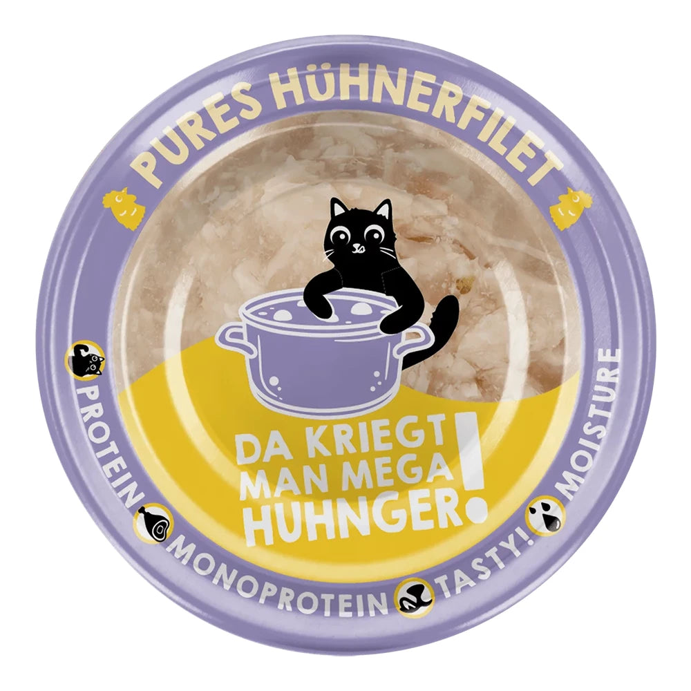 Lucky Lou EXTRA FOOD Hühnerfilet in Broth 70g Dose