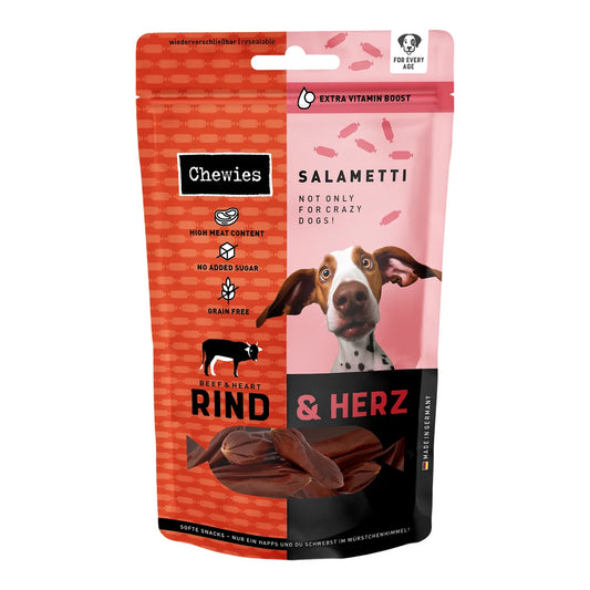 Chewies SALAMETTI Rind & Herz