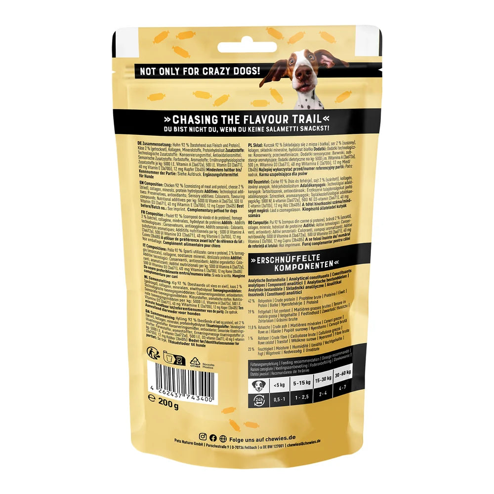 Chewies SALAMETTI Huhn & Käse