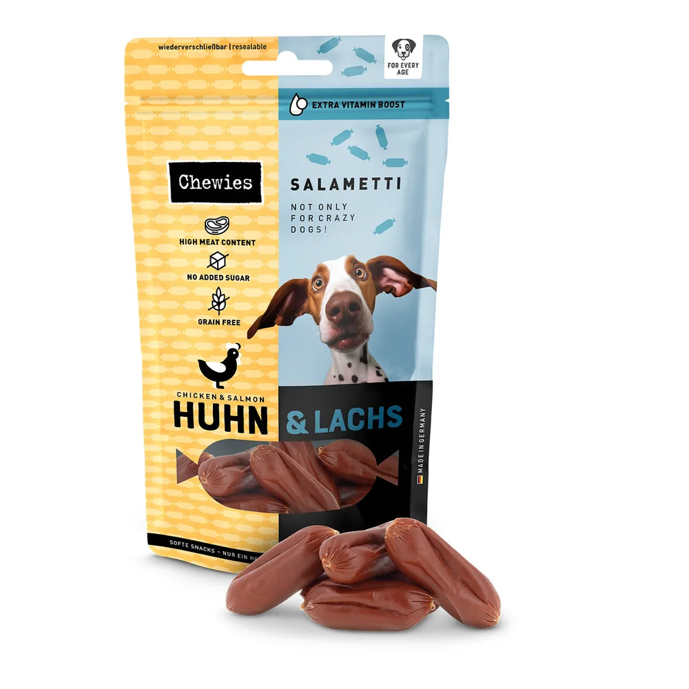 Chewies SALAMETTI Huhn & Lachs