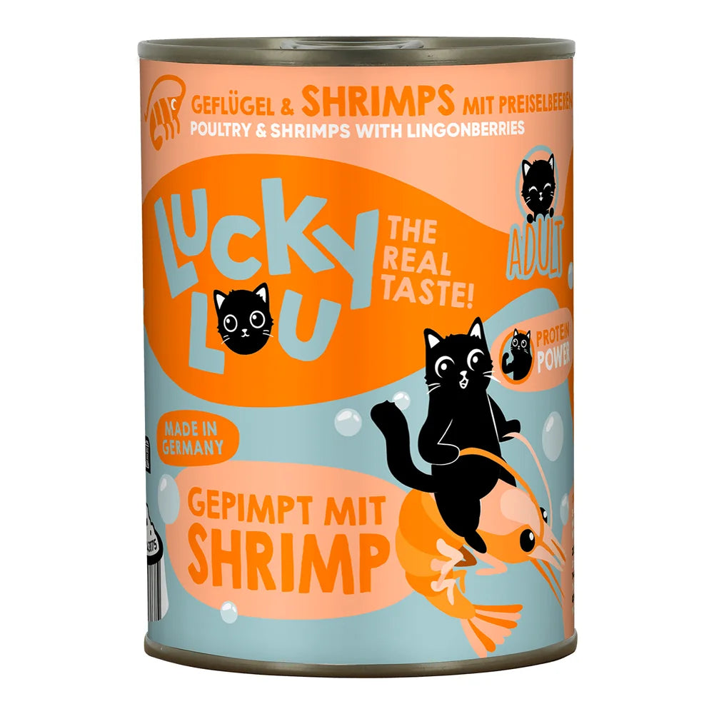 Lucky Lou Lifestage Adult Geflügel & Shrimps