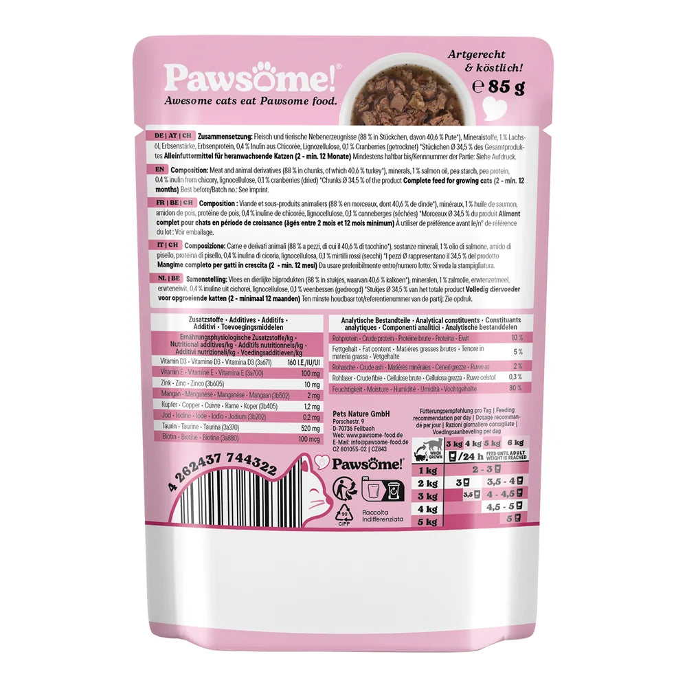 Pawsome Junior Pute 85g