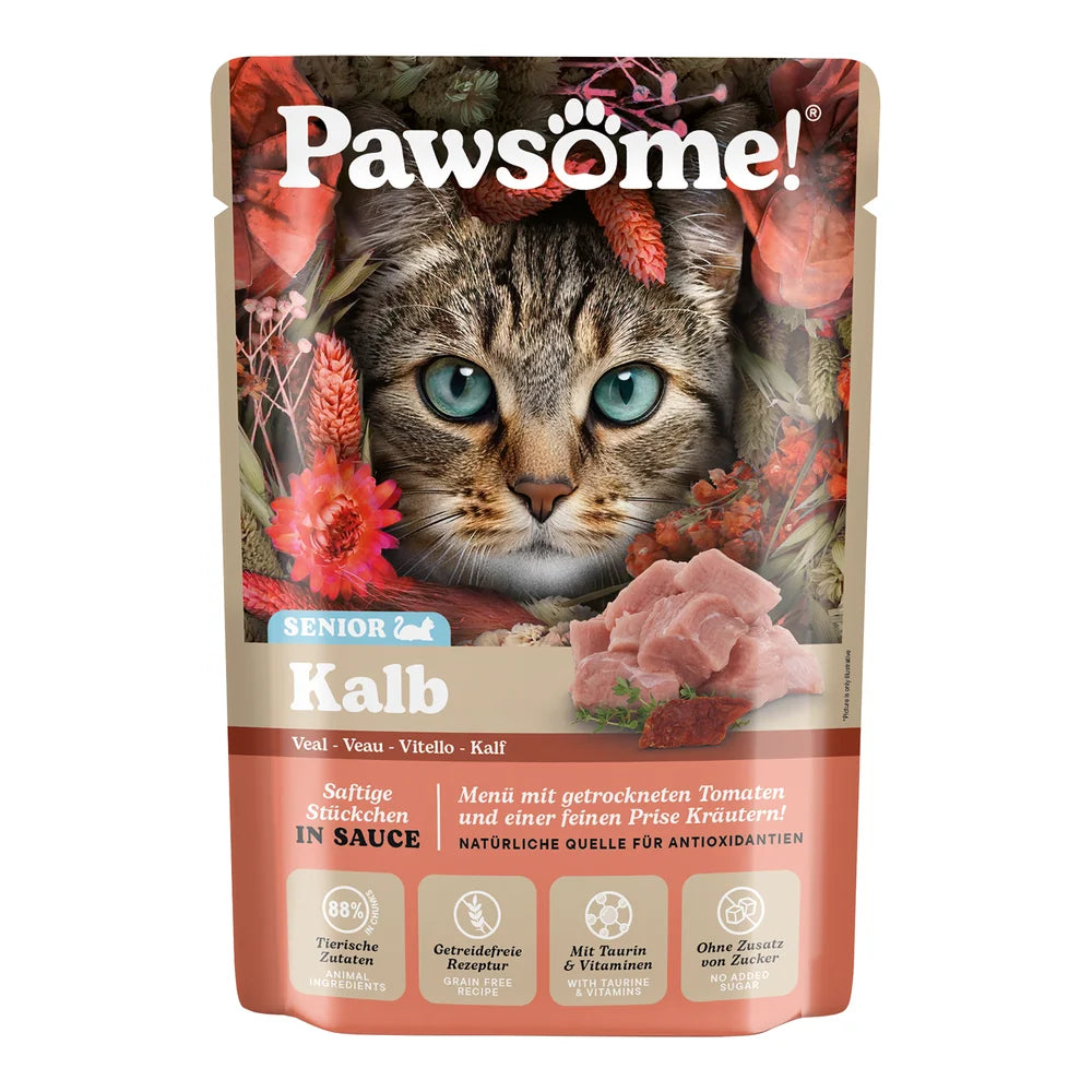 Pawsome Senior Kalb 85g