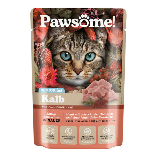 Pawsome Senior Kalb 85g