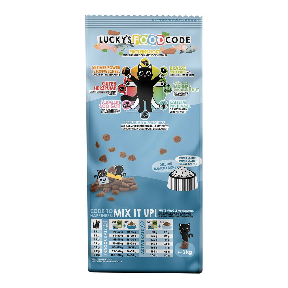 Lucky Lou Food Code Adult Geflügel & Lachs