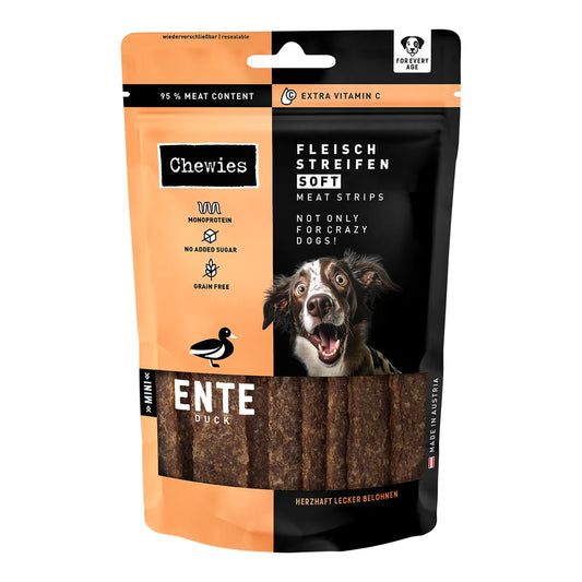 Chewies Fleischstreifen SOFT Mini Ente 70g