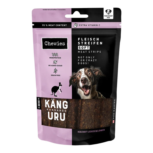 Chewies Fleischstreifen SOFT Mini Känguru 70g