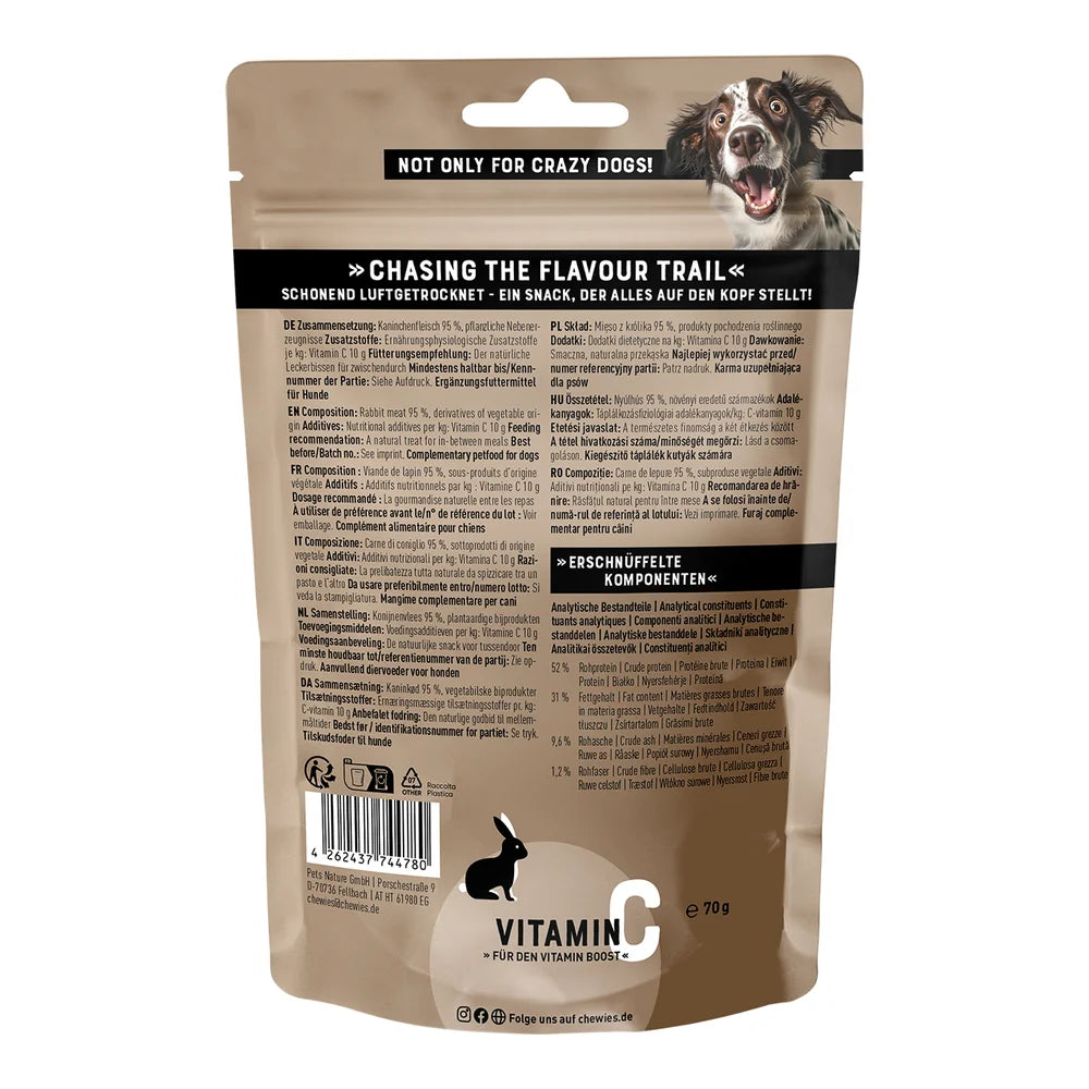 Chewies FleischstreifenSOFT Mini Kaninchen 70g