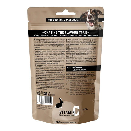 Chewies FleischstreifenSOFT Mini Kaninchen 70g