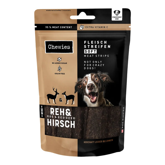 Chewies FleischstreifenSOFT Mini Reh & Hirsch 70g