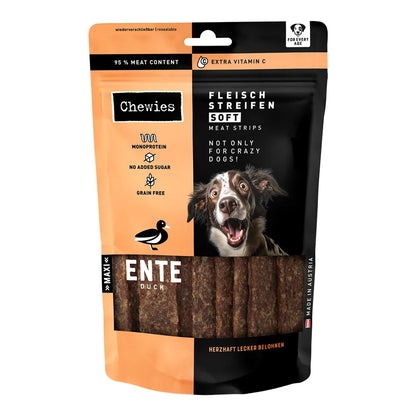 Chewies Fleischstreifen SOFT Maxi Ente 150g