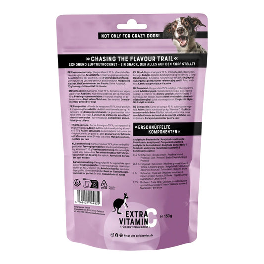 Chewies Fleischstreifen SOFT Maxi Känguru 150g