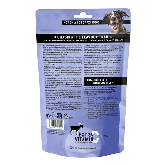 Chewies Fleischstreifen SOFT Maxi Ziege 150g