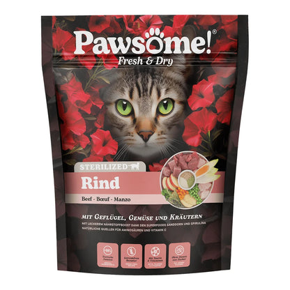 Pawsome Fresh & Dry Sterilised Rind 750g