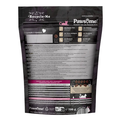 Pawsome Fresh & Dry Senior Pute 750g
