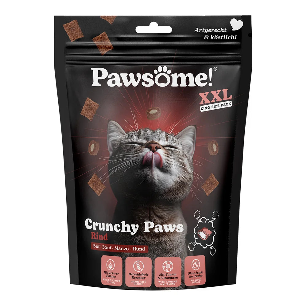 Pawsome Crunchy Paws Rind 150g