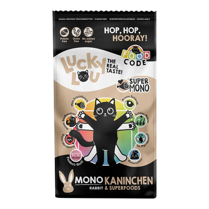 Lucky Lou Food Code Mono Kaninchen