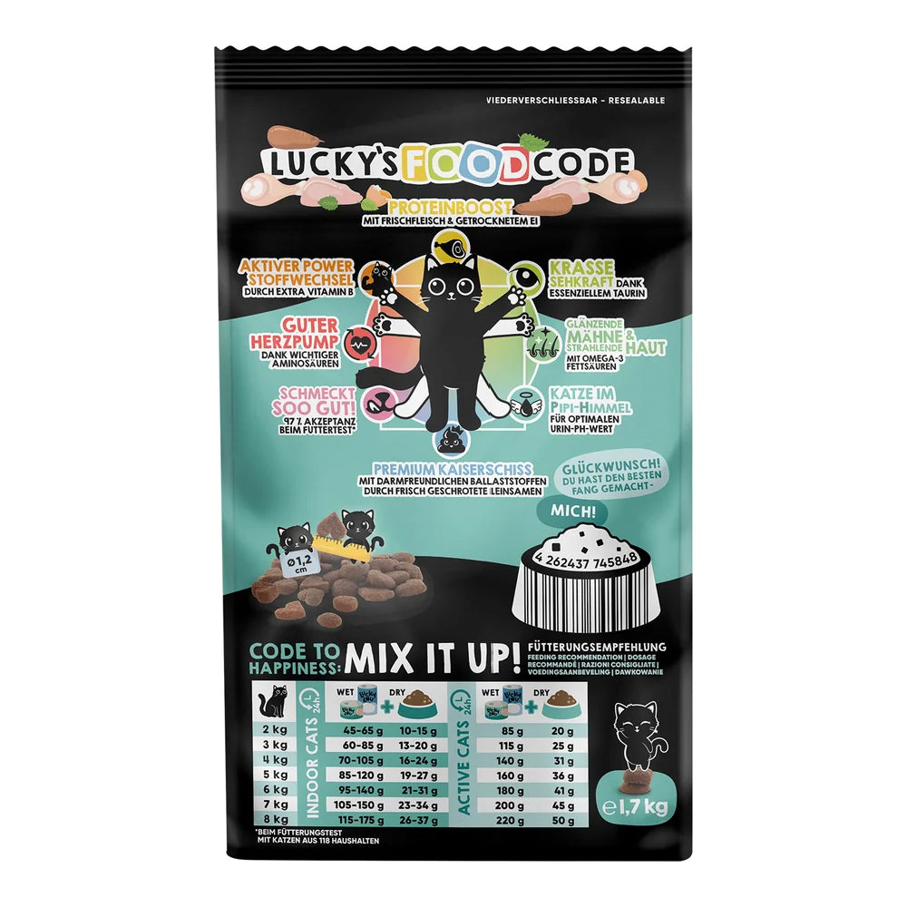 Lucky Lou Food Code Mono Forelle