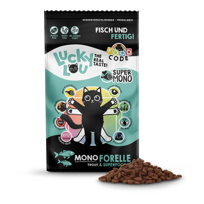 Lucky Lou Food Code Mono Forelle