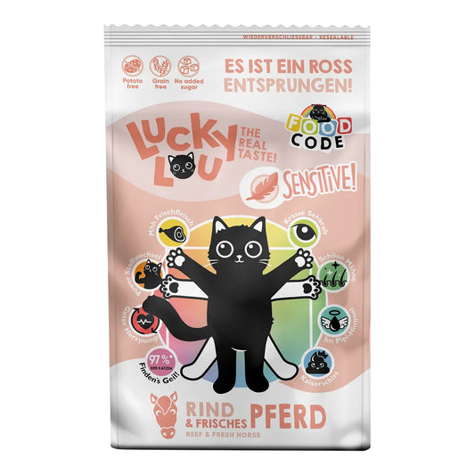 Lucky Lou Food Code Sensi Rind & Pferd
