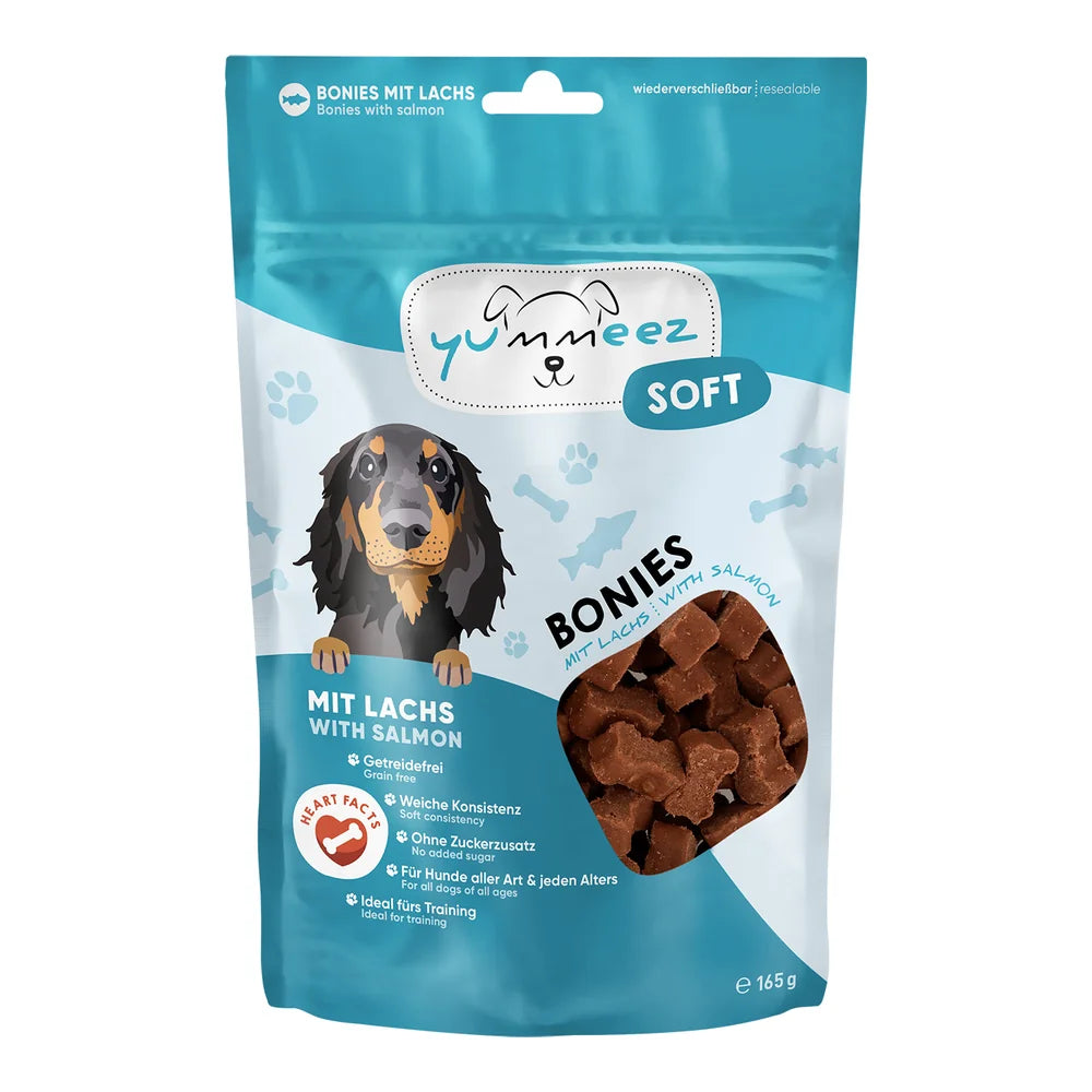 yummeez SOFT BONIES mit Lachs 165g