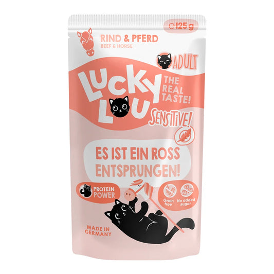 Lucky Lou Lifestage Sensitiv Rind & Pferd