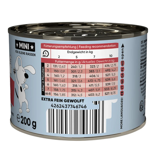 Lucky Jim MINI Junior Rind & Kalb 200g