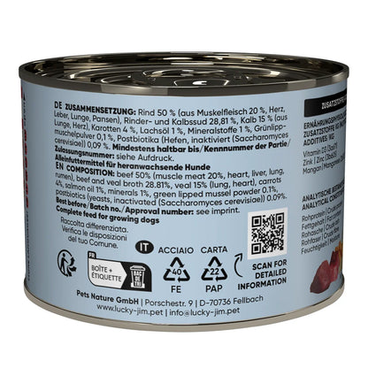 Lucky Jim MINI Junior Rind & Kalb 200g