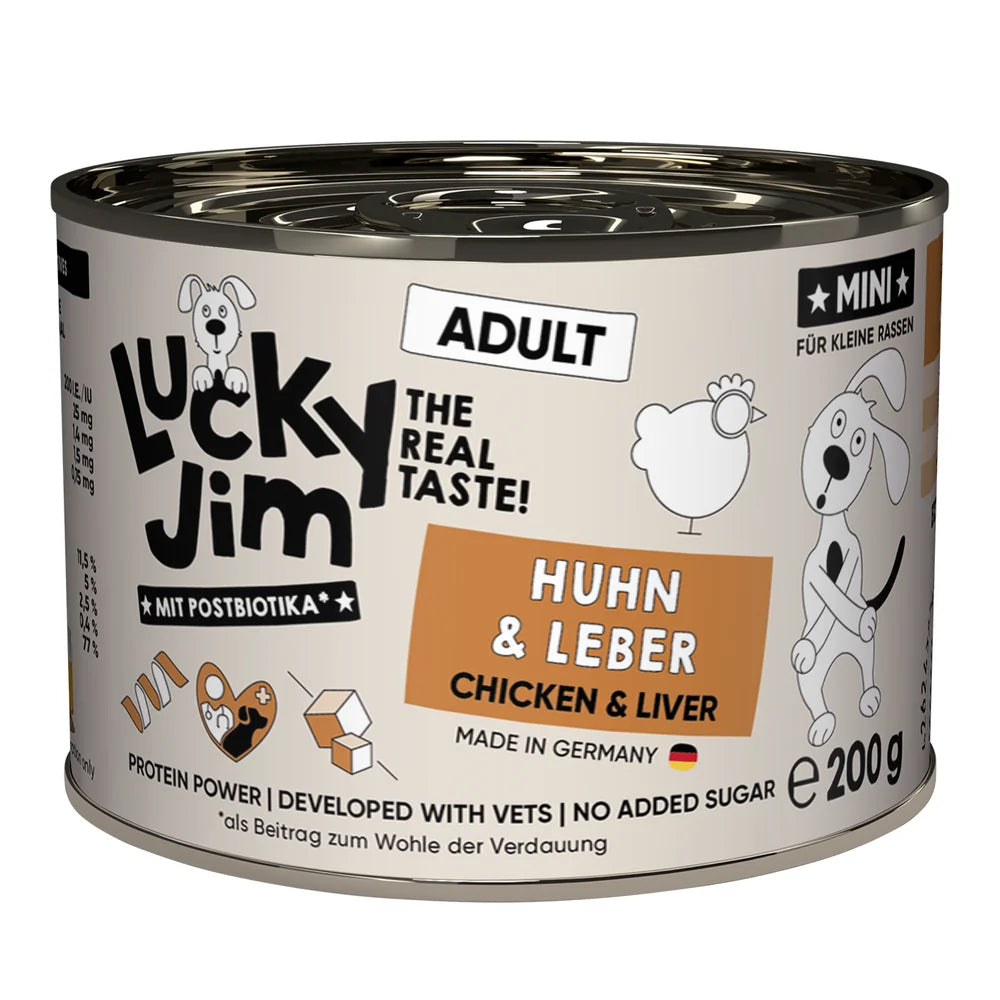 Lucky Jim MINI Adult Huhn & Leber 200g