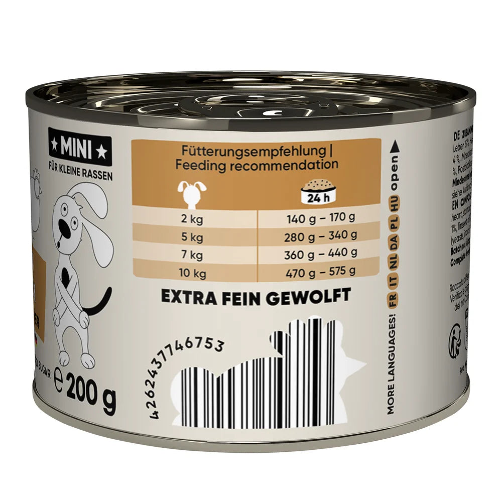 Lucky Jim MINI Adult Huhn & Leber 200g