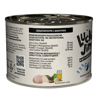 Lucky Jim MINI Adult Huhn & Forelle 200g